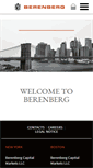 Mobile Screenshot of berenberg-us.com